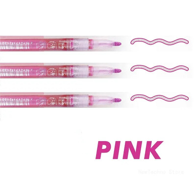 Kahe joonega piirjoonega kunstipliiatsi markerpliiats õpilastele DIY grafiti esiletõstja väljalõigete album Bullet Diary plakat Kaardi joonistus