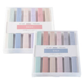 Andstal 6tk/partii Morandi Highlighter Pliiatsikomplekt 24 Värvi Pastelne Fluo Kooliteksti Markeritele Kirjatarbed Mini Vilt-otsaga markerid