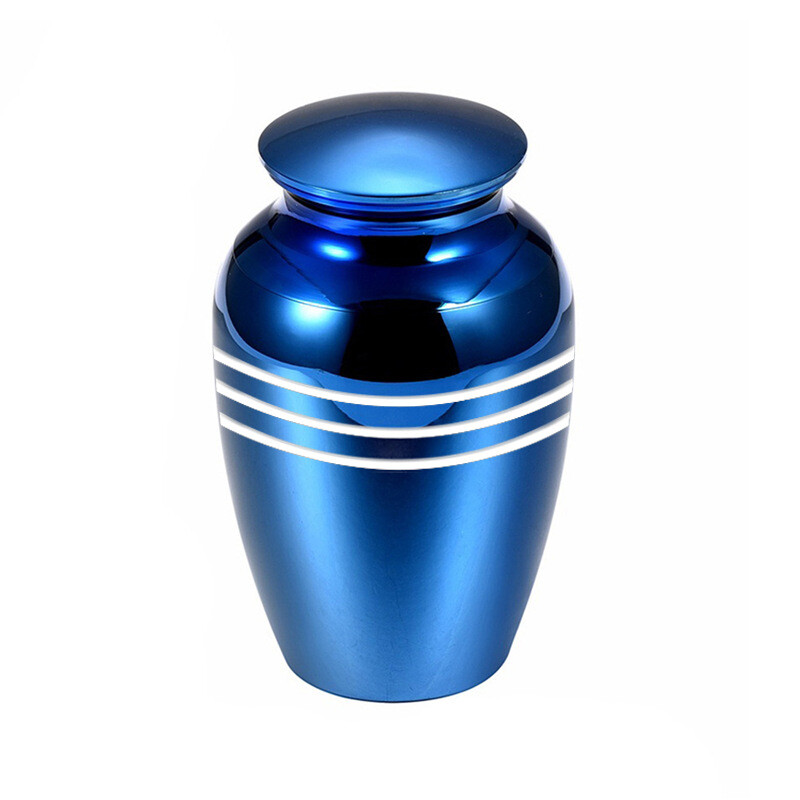 Piiriülene uus kassi koerte memoriaal sulamist tuhaurn, suletud niiskuskindel metallist lemmikloomatuha urnipurk