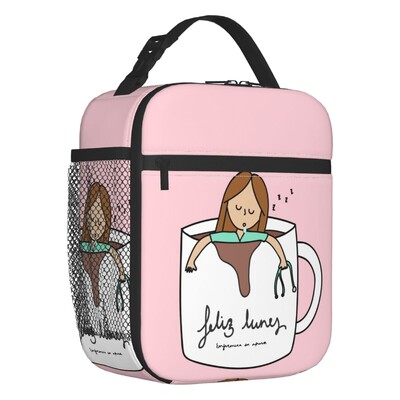 Prilagođena Enfermera En Apuros Liječnik Medicinska sestra Medicinska torba za ručak Ženske termoizolirane kutije za ručak za djecu školsku djecu