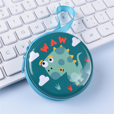 Animacinių filmų rutulio raštų monetų piniginė Vaikams berniukams Mergaitėms ausinių laikymo dėklas Raktų dėžutė Maža dovanų mados keitimo piniginės Mini piniginės