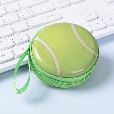 Animacinių filmų rutulio raštų monetų piniginė Vaikams berniukams Mergaitėms ausinių laikymo dėklas Raktų dėžutė Maža dovanų mados keitimo piniginės Mini piniginės