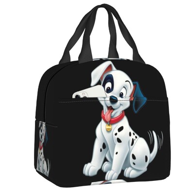 Geantă de prânz Dalmatian Qui Dort, bărbați, femei, cutie de prânz cu izolare termică pentru copii
