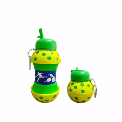 Îndoiți sticla de apă, cupe de camping, cană, sporturi în aer liber, baschet, fotbal, tenis, golf, școală, etanșă, portabilă, pentru copii