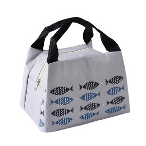 Kaasaskantavad lõunakotid naistele käekotid Multifilmi piknikukotid isoleeritud termiline lõunakarbi kott Laste koolitoidu hoiukott