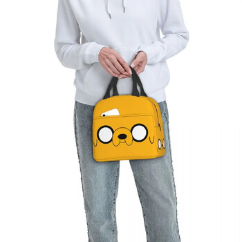 Adventure Time Jake\'s Eyes Insulated Lunch Bag