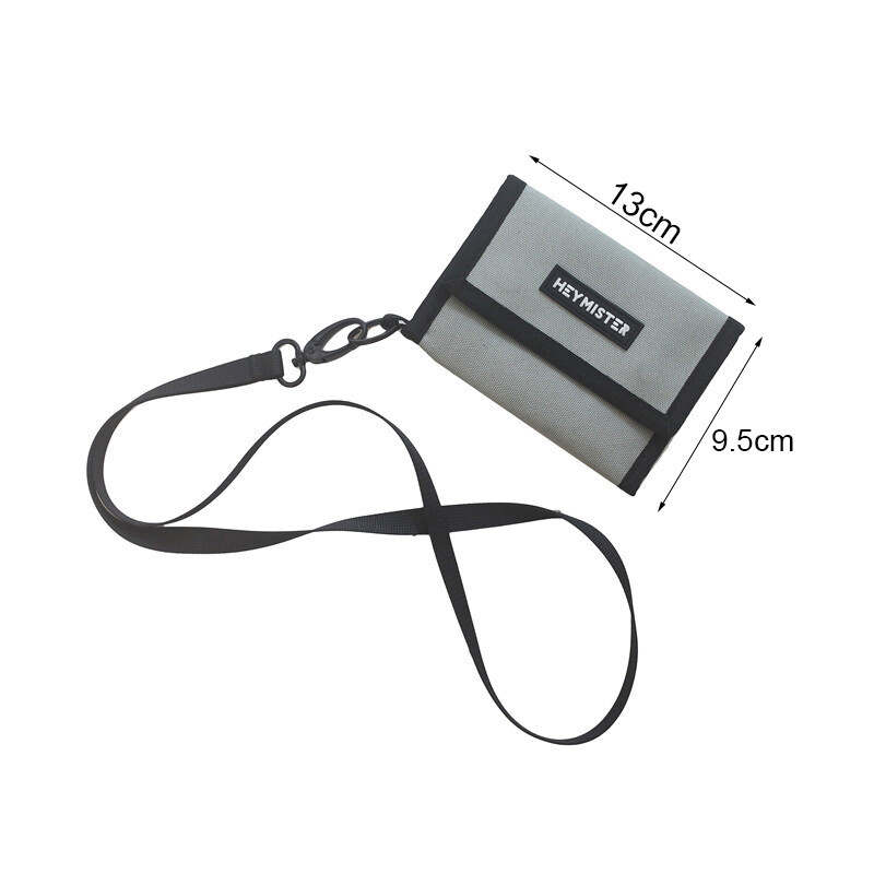 Oxfordi kolmekordsed rahakotid õlavarrastele rahakotid noortele meestele naistele lühikese stiiliga Hasp kaardi rahakott Tüdrukutele poistele hasp kaardi ümbrise hoidja