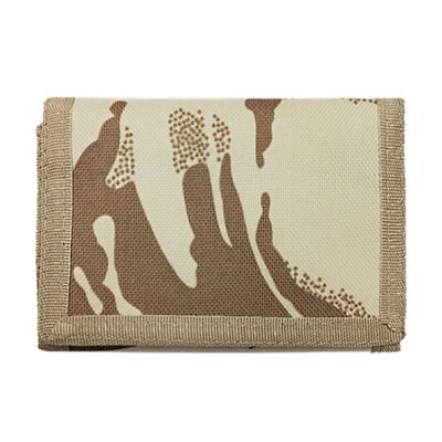 Portofel subțire de camuflaj multifuncțional Cadouri cu fermoar Poșetă de călătorie în aer liber Femei Bărbați Portofel sport clasic trifold