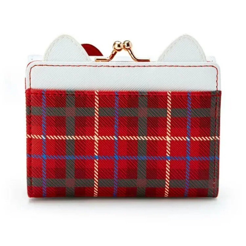 Sanrio Hello Kitty kott Kawaii Cinnamoroll My Melody Kuromi Casual Fashion PU nahast rahakott Armas kokkupandav kerge kaardikott Uus 2024