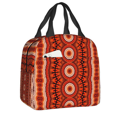 Meksička ljetna cvjetno plava prijenosna kutija za ručak Nepropusna cvjetni uzorak Termalni hladnjak Torba za ručak s izolacijom za hranu Školska djeca