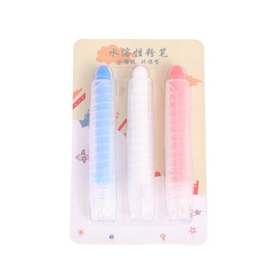 Nedulkėta kreida su laikikliu Netoksiška ir plaunama vaikų meno kūriniams ant lentų ir kitų paviršių