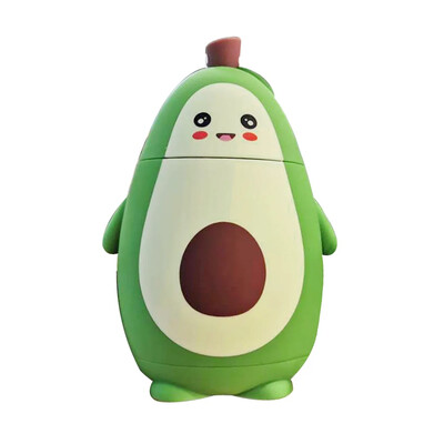 Бутилки с авокадо Бутилка за напитки Двуслойна изолация 280 мл Кани за пътуване на открито Чаши за многократна употреба Съдове за пиене за училищен офис на открито