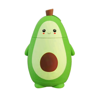 Бутилки с авокадо Бутилка за напитки Двуслойна изолация 280 мл Кани за пътуване на открито Чаши за многократна употреба Съдове за пиене за училищен офис на открито