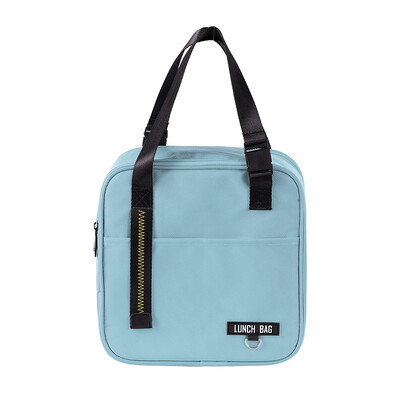 Geantă termică cutie de prânz Geanta de picnic de mare capacitate, cu fermoar, purtător de alimente, geantă de depozitare bento, container pentru femei, genți răcoritoare