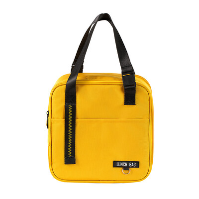 Geantă termică cutie de prânz Geanta de picnic de mare capacitate, cu fermoar, purtător de alimente, geantă de depozitare bento, container pentru femei, genți răcoritoare