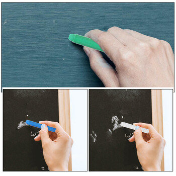 12 τεμ. Erasable Chalk Tool Dust Free Liquid Chalks for Little Friend Toddler