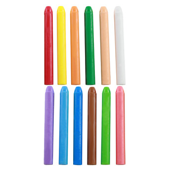 12 τεμ. Erasable Chalk Tool Dust Free Liquid Chalks for Little Friend Toddler