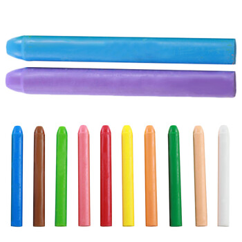 12 τεμ. Erasable Chalk Tool Dust Free Liquid Chalks for Little Friend Toddler