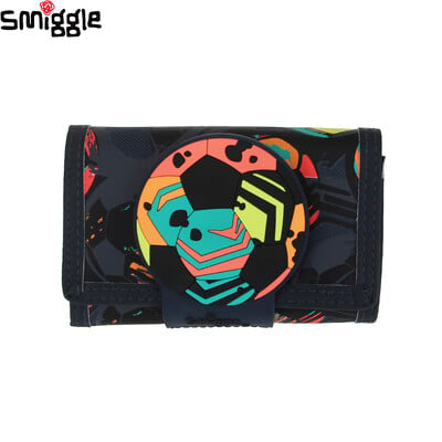 Australia Smiggle Оригинален детски портфейл Boy Color Football Anniversary Edition Портмоне за монети Моден калъф за карти Детски чанти за монети