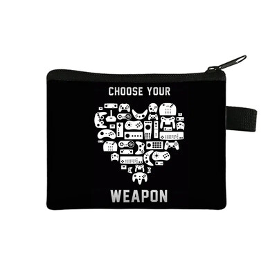 Bezdrôtový ovládač Gamepad, peňaženka na mince, peňaženka pre fanúšikov videohier, držiak na kreditné karty, peňaženka, vrecko na mince, malé vrecko