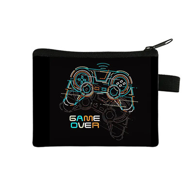 Bezdrôtový ovládač Gamepad, peňaženka na mince, peňaženka pre fanúšikov videohier, držiak na kreditné karty, peňaženka, vrecko na mince, malé vrecko