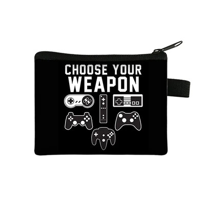 Bezdrôtový ovládač Gamepad, peňaženka na mince, peňaženka pre fanúšikov videohier, držiak na kreditné karty, peňaženka, vrecko na mince, malé vrecko