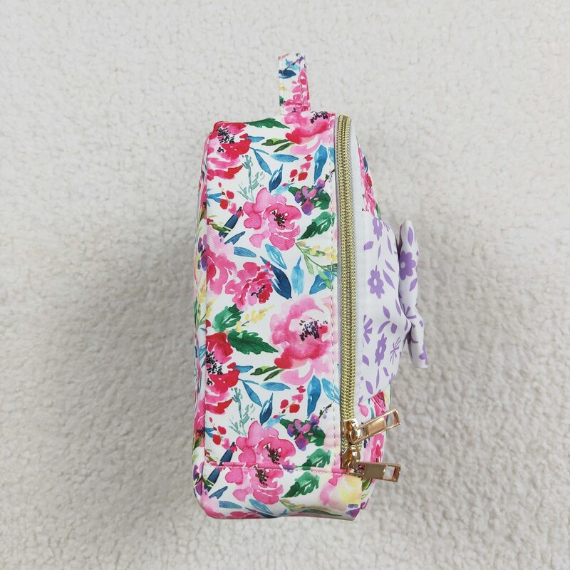 Hulgimüük beebipoistele lilledega lõunakarbi reisipäevakott Todder õues, kaasaskantavad lapsed, lapsed tagasi kooli lillekott