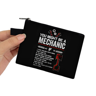 Japonia JDM Racing Car Print Monedă Poșetă Femei Mecanic Motor Turbină Bărbați Bani Monede Genți Căști Suport card de credit Poșete Cadou