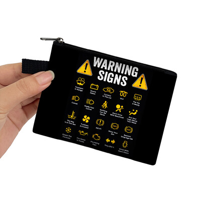 Japonia JDM Racing Car Print Monedă Poșetă Femei Mecanic Motor Turbină Bărbați Bani Monede Genți Căști Suport card de credit Poșete Cadou