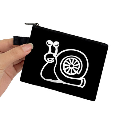 Japonia JDM Racing Car Print Monedă Poșetă Femei Mecanic Motor Turbină Bărbați Bani Monede Genți Căști Suport card de credit Poșete Cadou