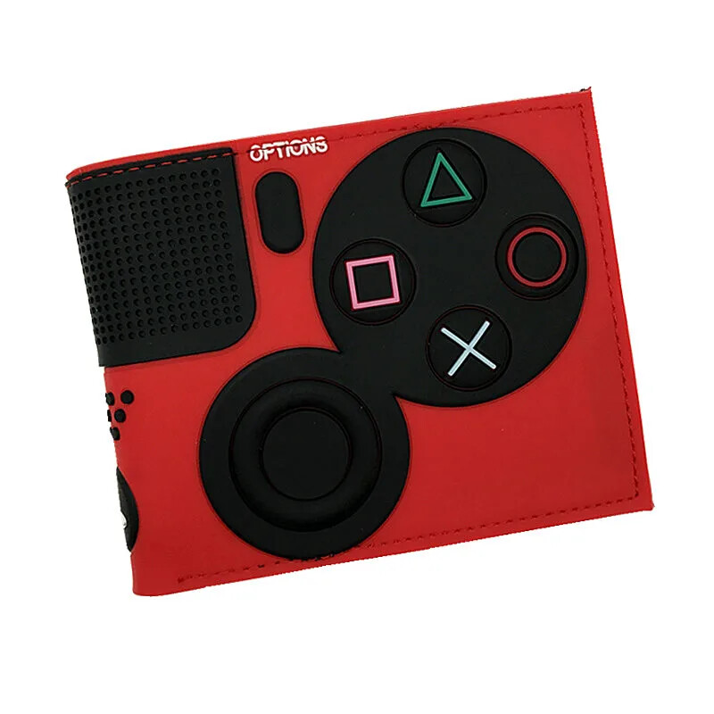 Populaarne mängurahakott münditasku ID-kaardi hoidjaga 3D puutetundliku PVC lühikese rahakottiga noortele