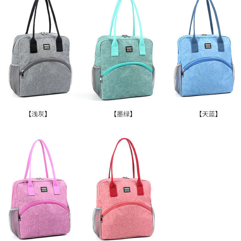 Termalne torbe za ručak i večeru, ručna torba velikog kapaciteta, kutija za doručak za piknik, putovanja, praktična torba za školarce, torba za hranu, torba za hranu