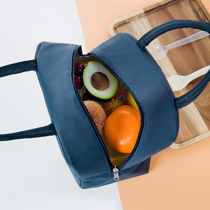 Kaasaskantavad lõunakotid naistele Jääjahuti pikniku käekotid isoleeritud termiline Bento Box kott Kooli lapse toidukandja hoiukott