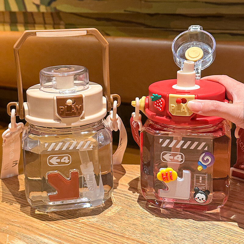 Armas laste veepudel õlgedeta BPA-ga lekkekindel õues kantav kaasaskantav lastetopsid Kooliveepudel lastele