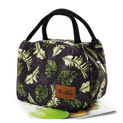 Lõunakarp Väike lõunakott, isoleeritud jahutuskott Veekindel termokott naistele, lastele, tüdrukutele ja naistele, armas tööpiknikule