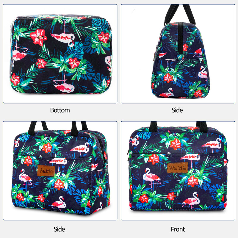 Lõunakarp Lõunakott, isoleeritud jahutuskott Veekindel termokott naistele, lastele, tüdrukutele ja naistele, armas tööle piknikukool