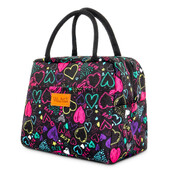 Kutija za ručak Torba za ručak Izolirana rashladna torba Vodootporna termo torba za žene Djevojke i dame, slatke za posao piknik škola