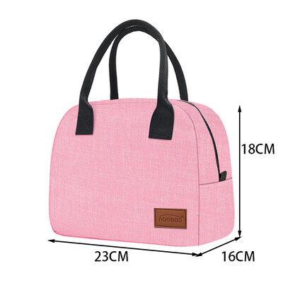 Aosbos Fashion kaasaskantav jahutuskott Soojusisolatsiooniga reisikotid Suured toidupikniku lõunakarbi kotid meestele, naistele, lastele