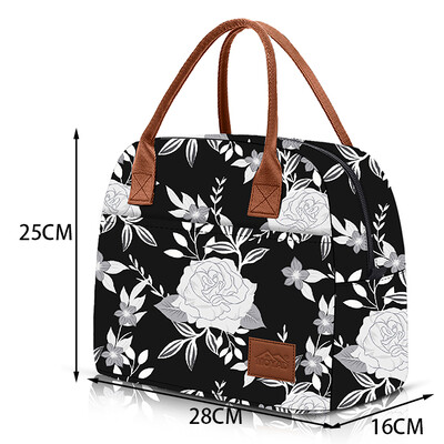 Aosbos Fashion kaasaskantav jahutuskott Soojusisolatsiooniga reisikotid Suured toidupikniku lõunakarbi kotid meestele, naistele, lastele