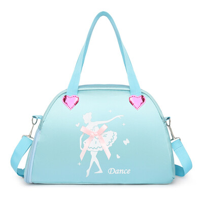 Sporta soma Fitnesa Treniņiem Vingrinājumu Piederumi Bērni Deju Meitenes Bērni Rokassomas Ceļojumi Nedēļas nogale Skola Pleci Bolsas Sporta zāle