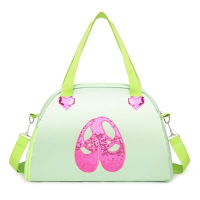 Sporta soma Fitnesa Treniņiem Vingrinājumu Piederumi Bērni Deju Meitenes Bērni Rokassomas Ceļojumi Nedēļas nogale Skola Pleci Bolsas Sporta zāle