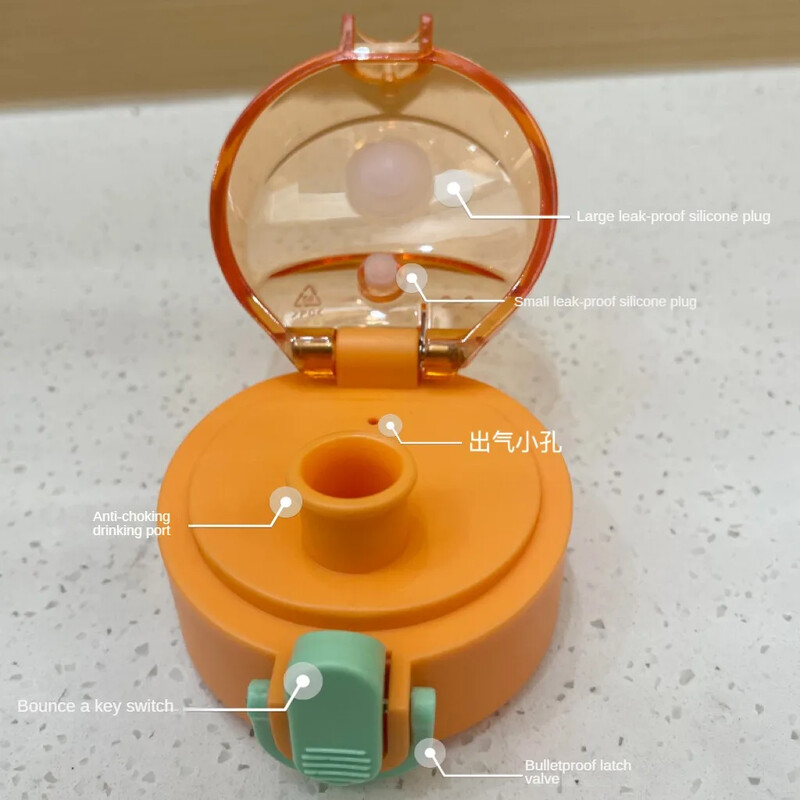 Gradientvärviga veepudel Sport Tour Õues Lekkekindel tihend Laste Kooli veepudelid Lastele Tüdrukutele Jooginõud BPA-vaba