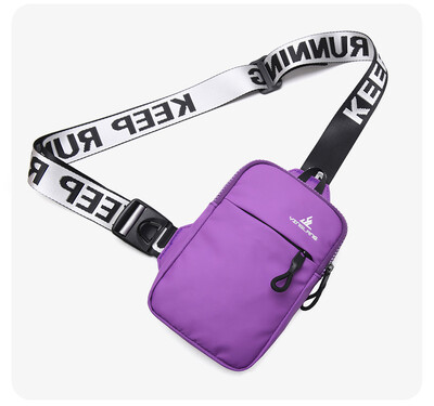 Āra sporta krūšu soma Vīriešu kross Mobilais telefons Fanny Pack Sieviešu Mini Mode Maza Plecu mugursoma Vecāku un bērnu soma