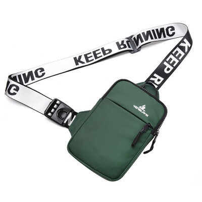 Āra sporta krūšu soma Vīriešu kross Mobilais telefons Fanny Pack Sieviešu Mini Mode Maza Plecu mugursoma Vecāku un bērnu soma