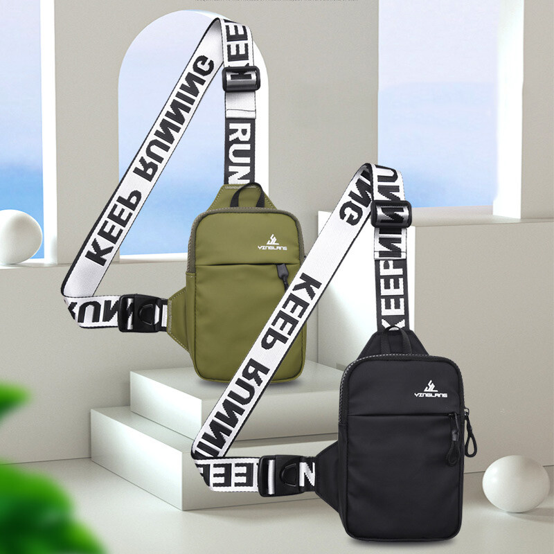 Āra sporta krūšu soma Vīriešu kross Mobilais telefons Fanny Pack Sieviešu Mini Mode Maza Plecu mugursoma Vecāku un bērnu soma