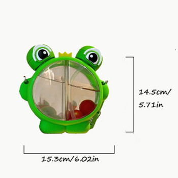 680ml Χαριτωμένο Ζώο Παιδιά Panda Frog Διπλό Μπουκάλι Πόσιμου Νερού Καλαμάκι Φορητό ζευγάρι μαθητών Πλαστικό κύπελλο Δώρο Παιδί σχολείου