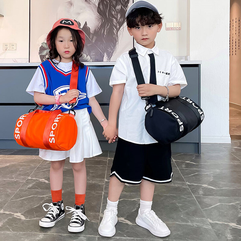 Bērnu sporta zāle sporta fitnesa soma bērniem ceļojumu bagāžas nedēļas nogales rokassomiņa sievietēm āra plecu duffle peldēšanai Crossbody soma