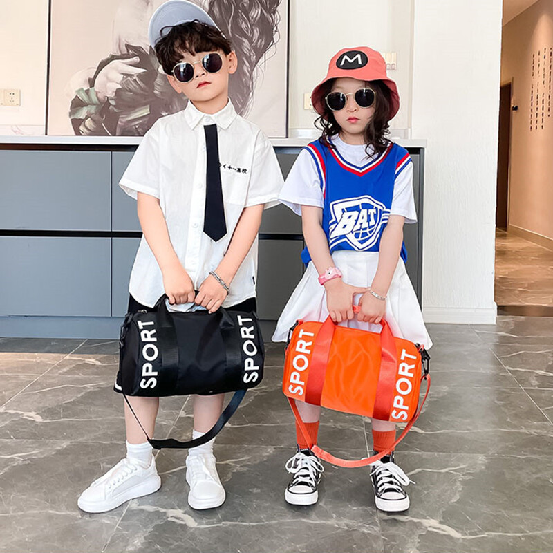 Bērnu sporta zāle sporta fitnesa soma bērniem ceļojumu bagāžas nedēļas nogales rokassomiņa sievietēm āra plecu duffle peldēšanai Crossbody soma