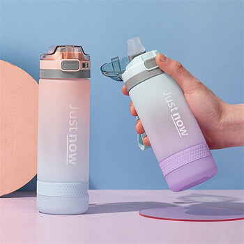 600ml New Fashion Bottle Water Δωρεάν αποστολή Αντικείμενα Φορητό Outdoor Shaker Sport Χαριτωμένα πλαστικά μπουκάλια πόσιμου νερού για κορίτσια