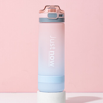 600ml New Fashion Bottle Water Δωρεάν αποστολή Αντικείμενα Φορητό Outdoor Shaker Sport Χαριτωμένα πλαστικά μπουκάλια πόσιμου νερού για κορίτσια